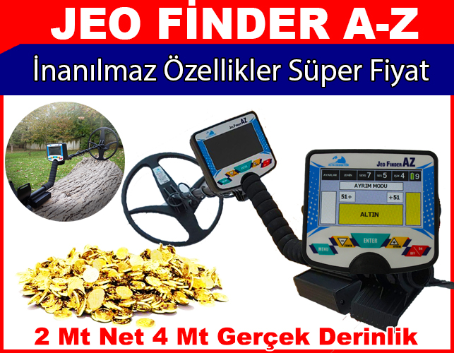 Satılık Dedektör, Jeo Finder A-Z